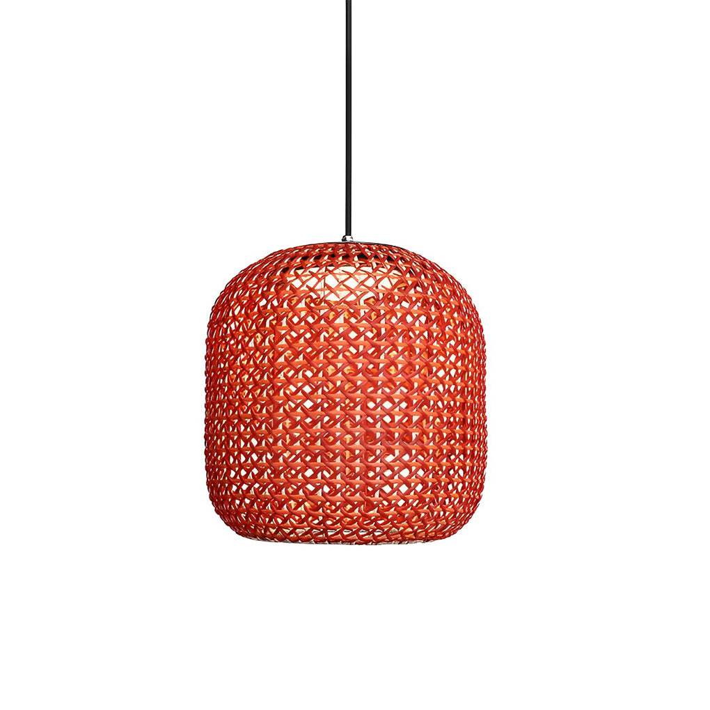 Evaro Rattan Outdoor Pendant Light