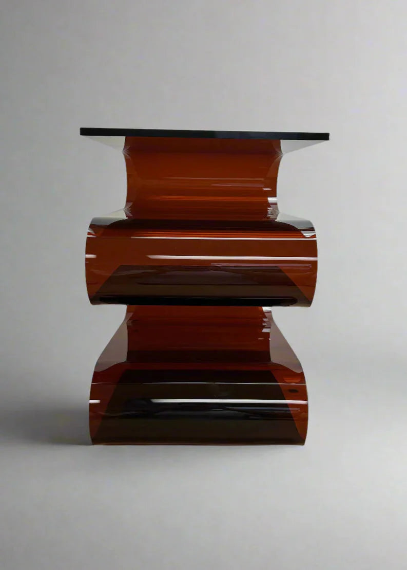 Serpa Acrylic S-Shape Coffee Table