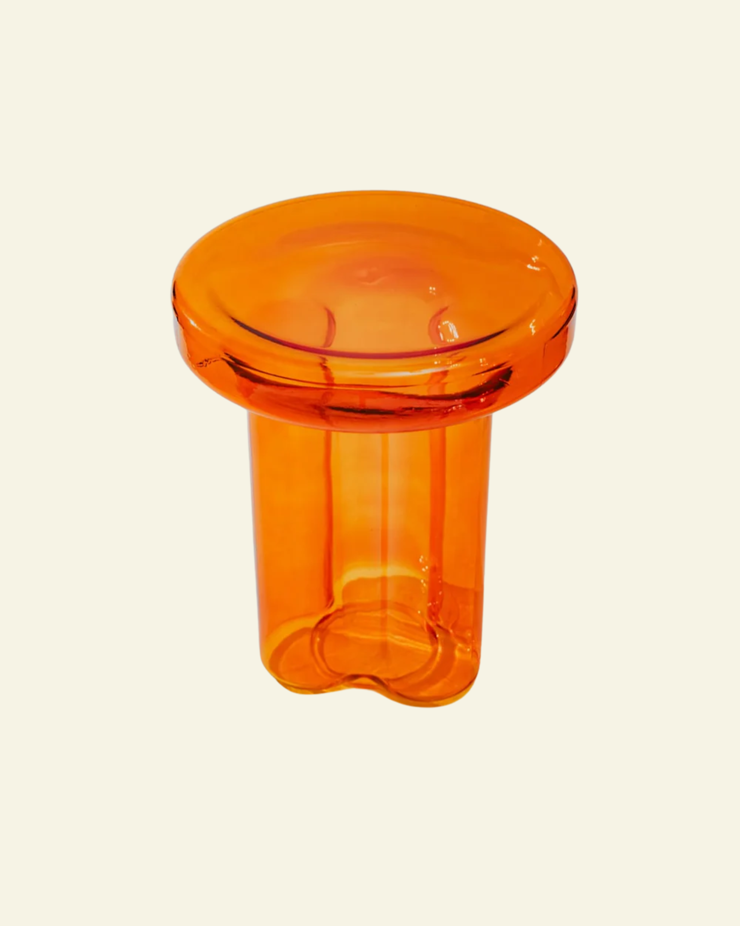 Ambra Glass Side Table