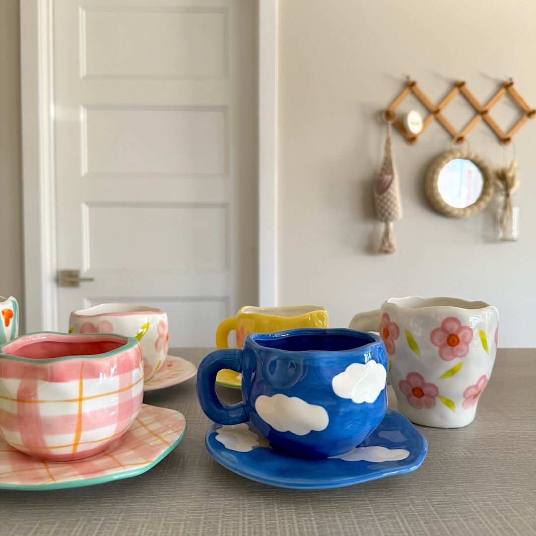 Sorella Flora Vintage Mug Set
