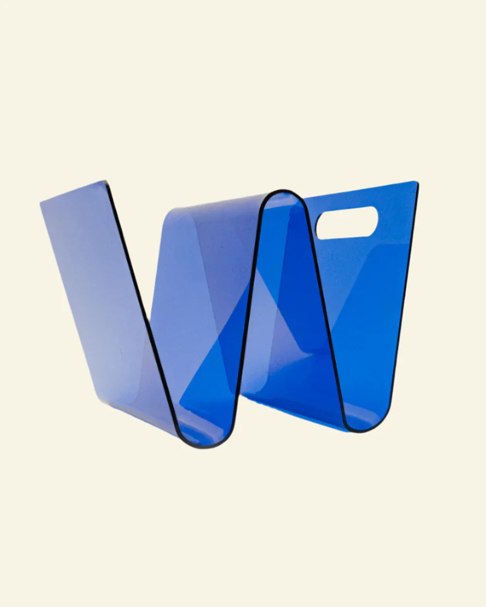 Fluxa Acrylic Magazine Rack