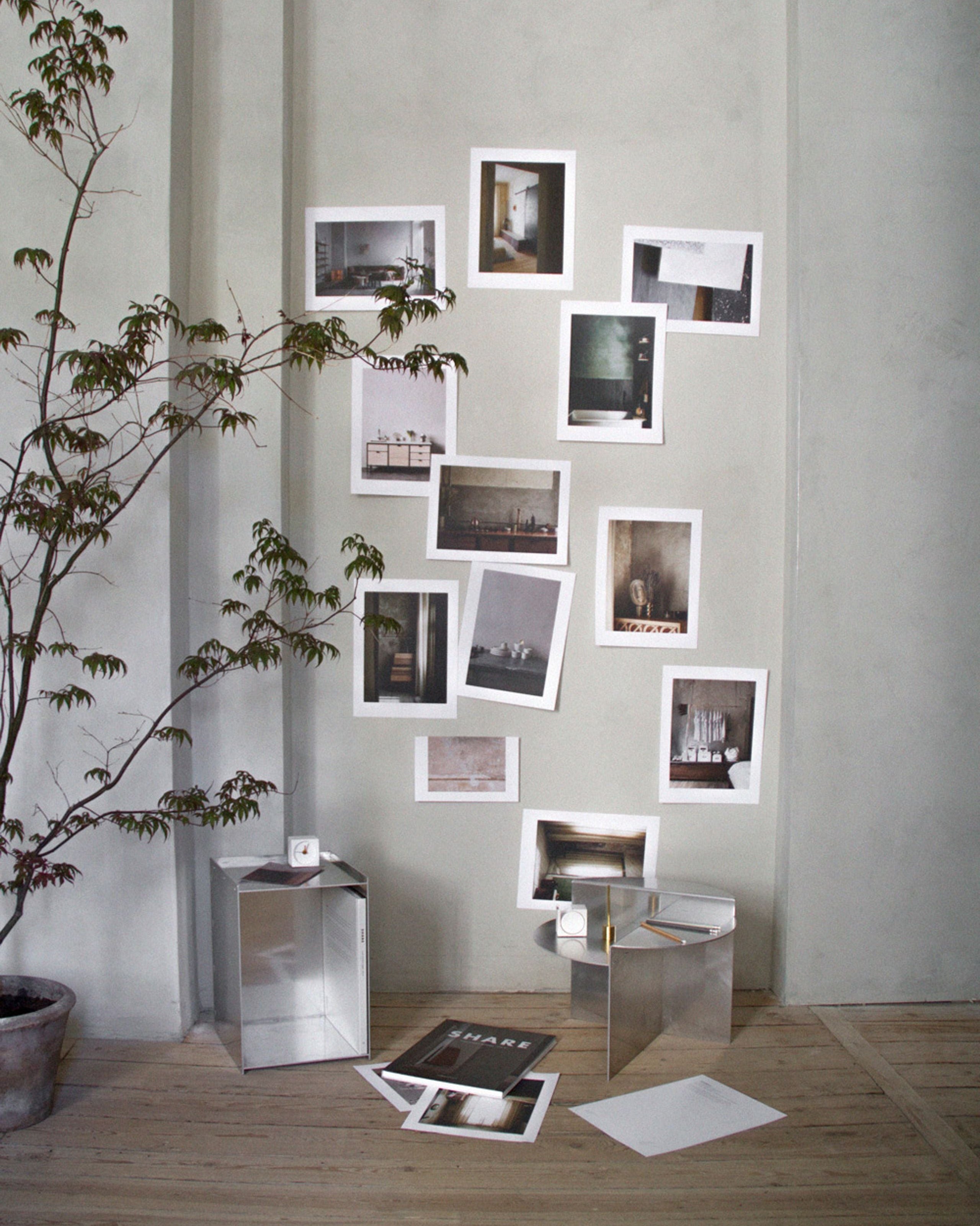 Facet Geometric Side Table