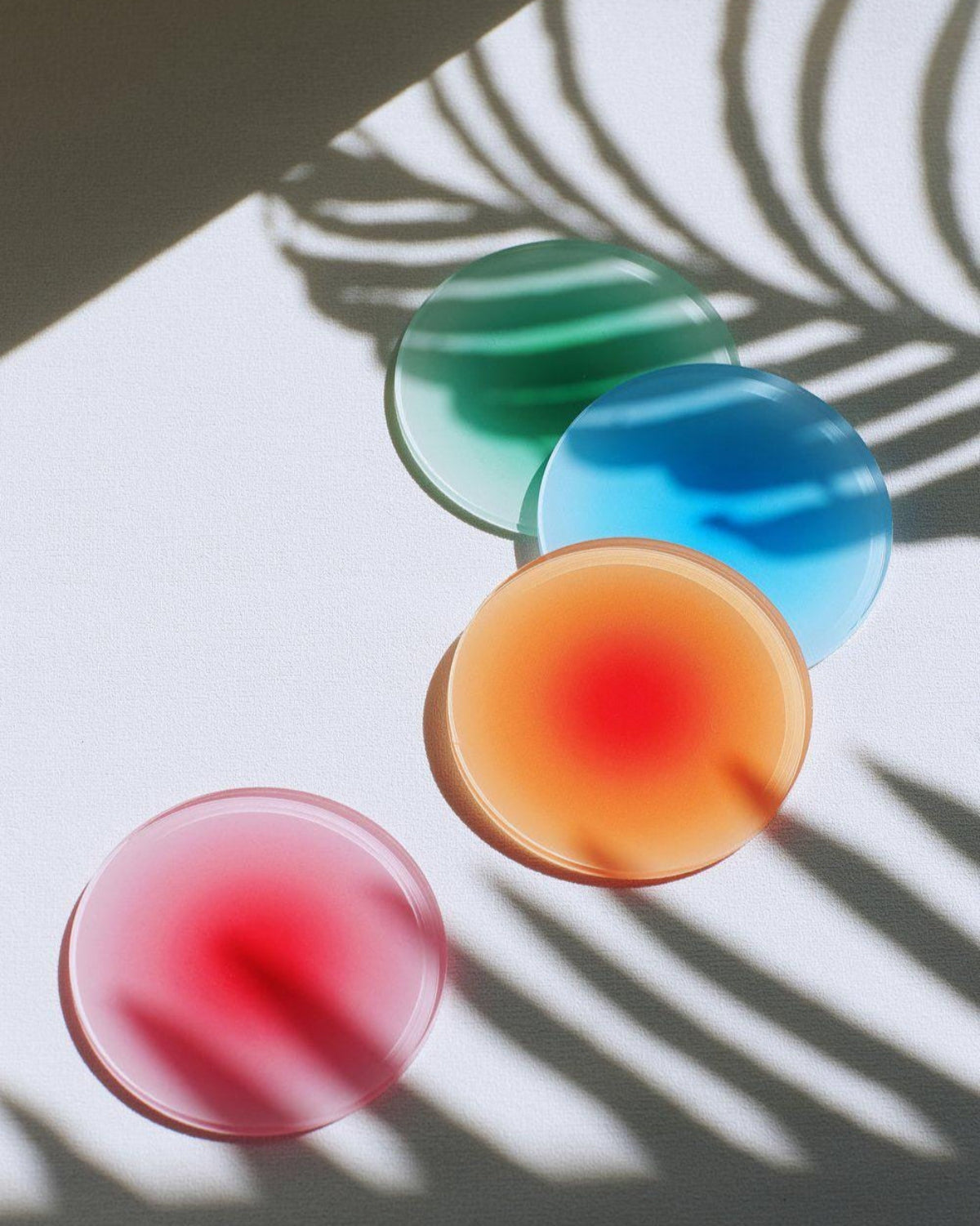 Acrylic Ombre Table Coasters