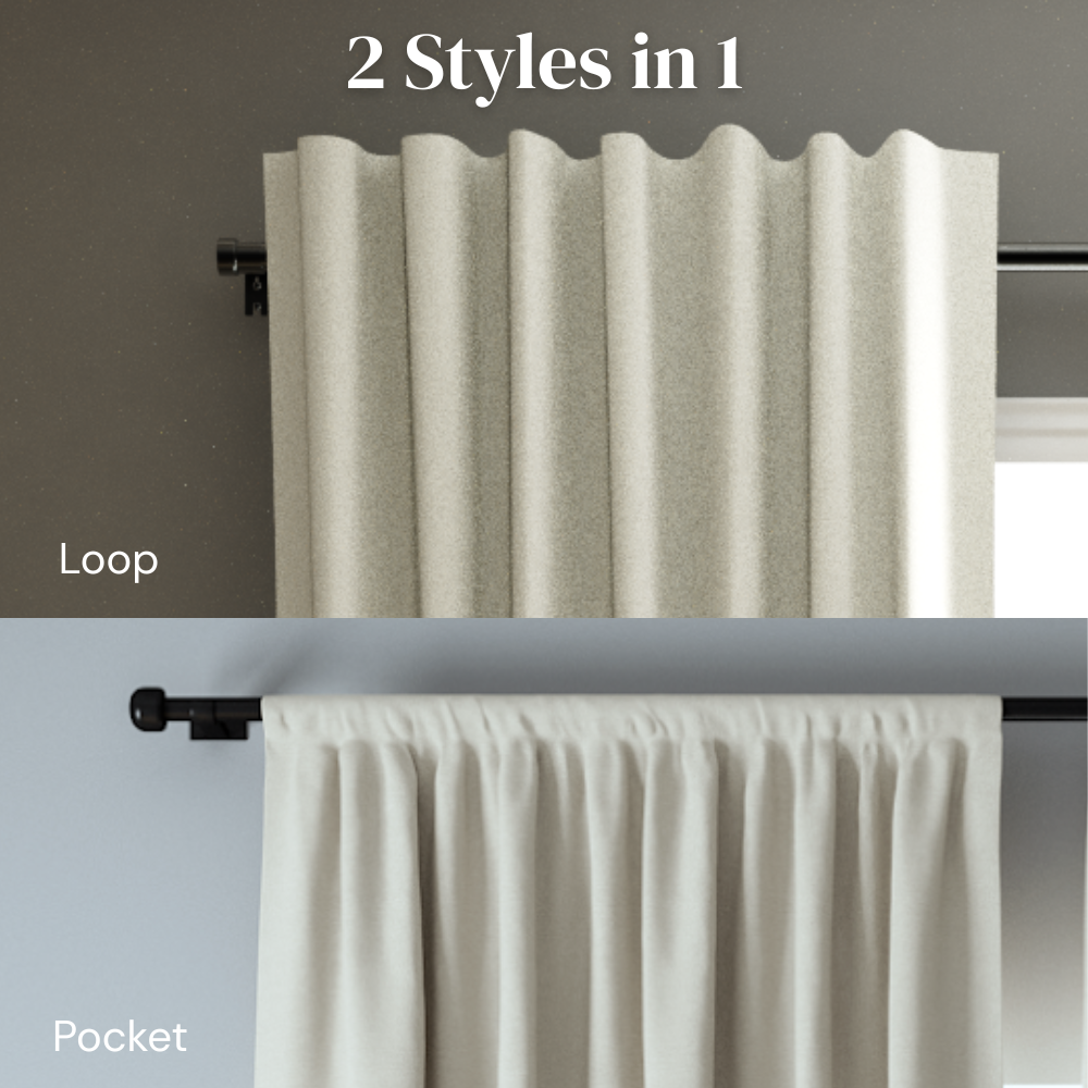 Noctra Loop Blackout Curtains (Set of 2)