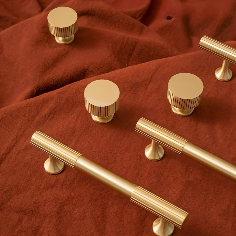 Bexor Brass Knob & Pull Bar