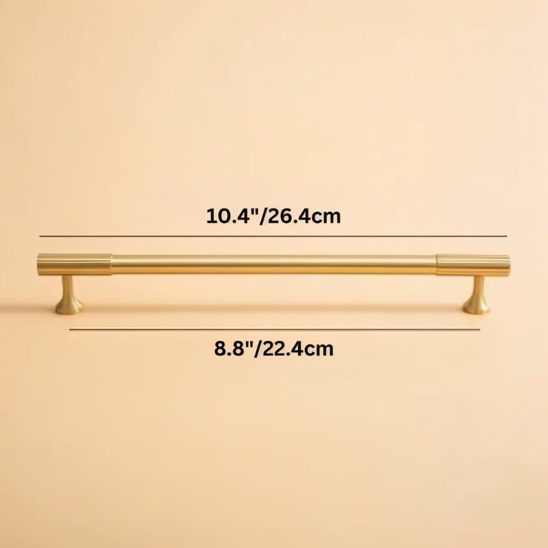 Bexor Brass Knob & Pull Bar