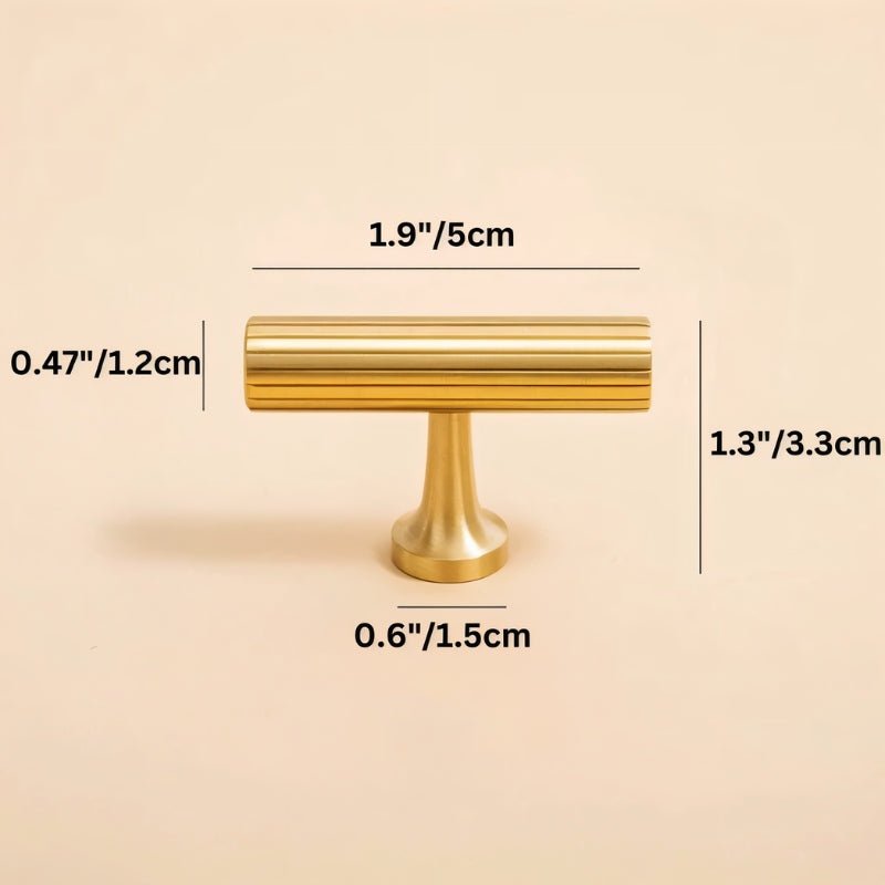 Bexor Brass Knob & Pull Bar