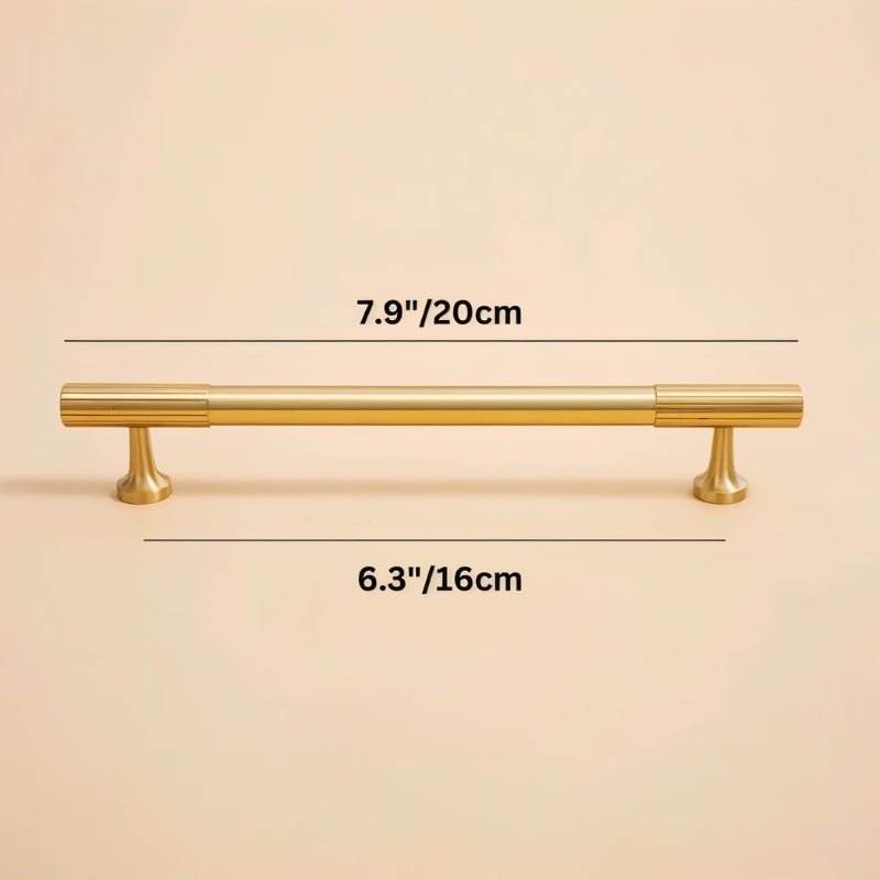 Bexor Brass Knob & Pull Bar