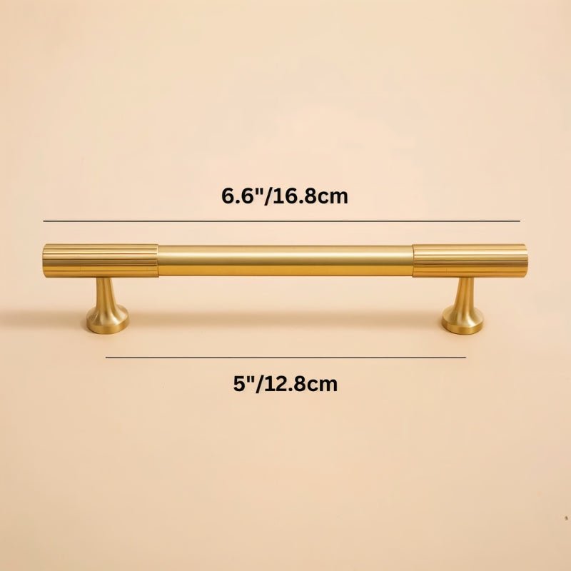 Bexor Brass Knob & Pull Bar