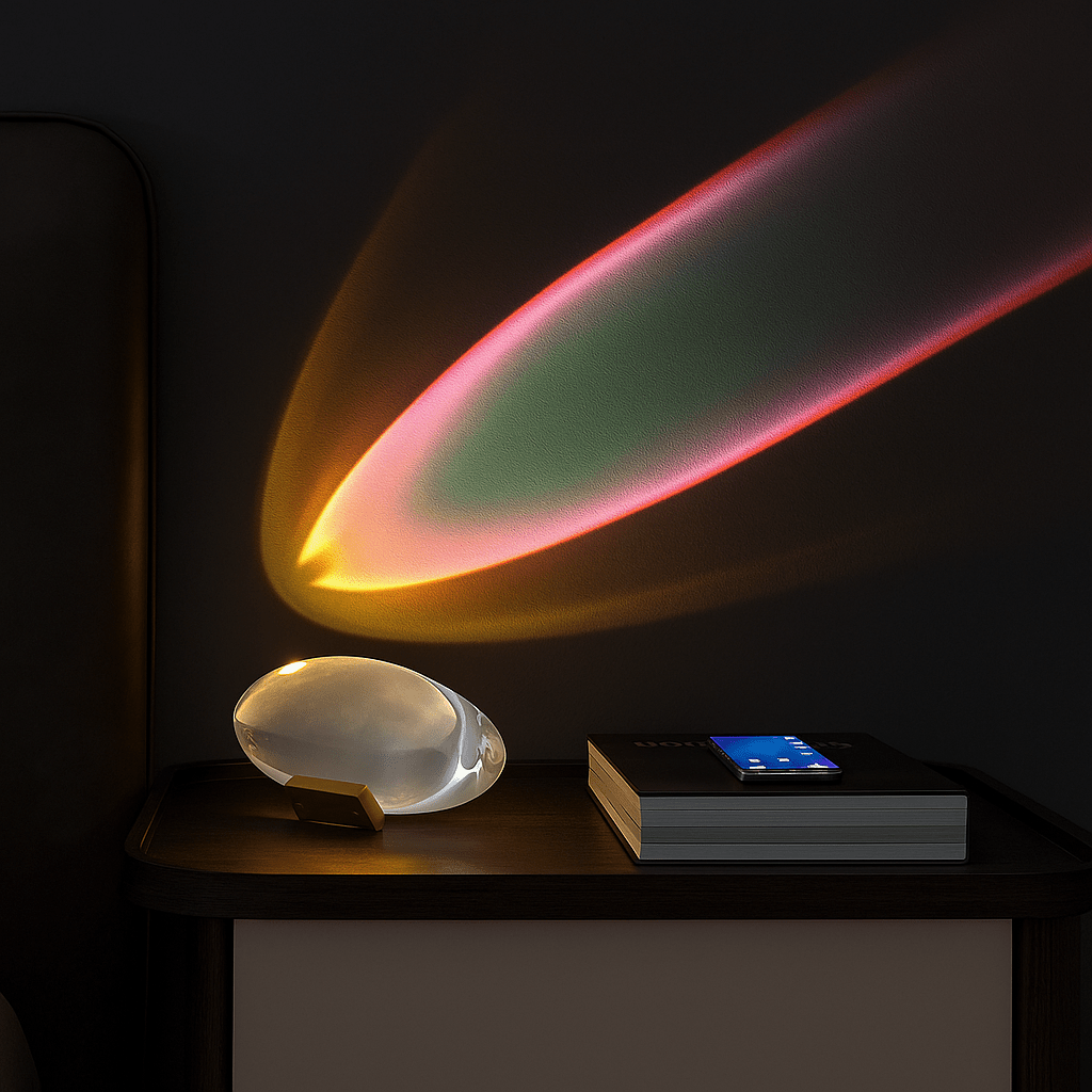 Iris Crystal Table Lamp