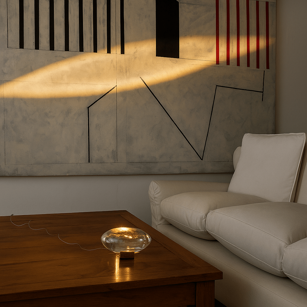 Iris Crystal Table Lamp