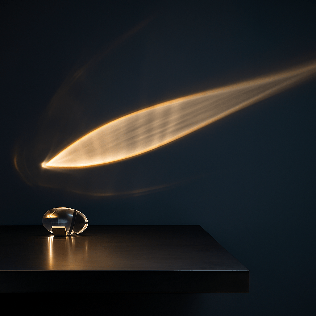 Iris Crystal Table Lamp