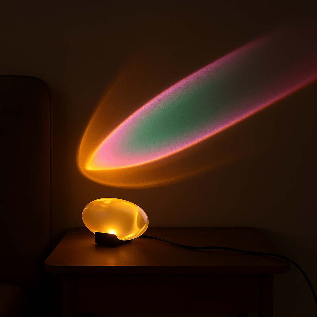 Iris Crystal Table Lamp