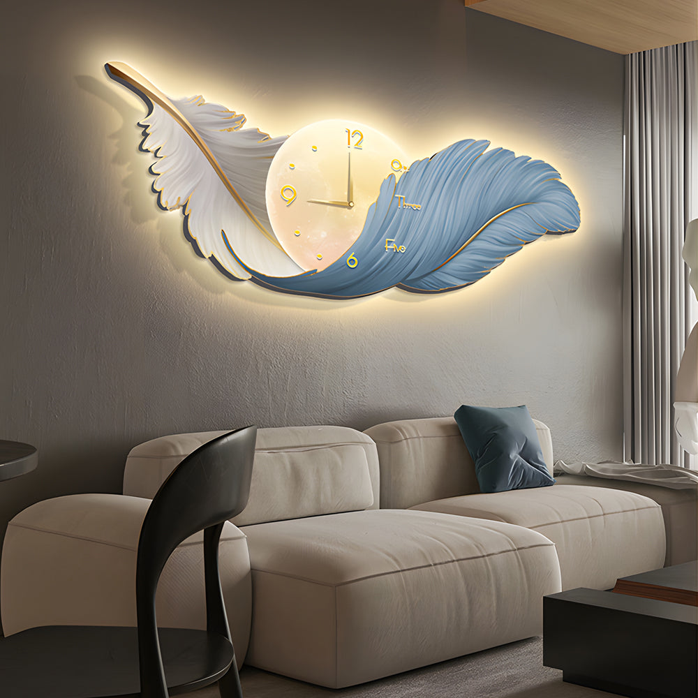 Azure Wall Clock