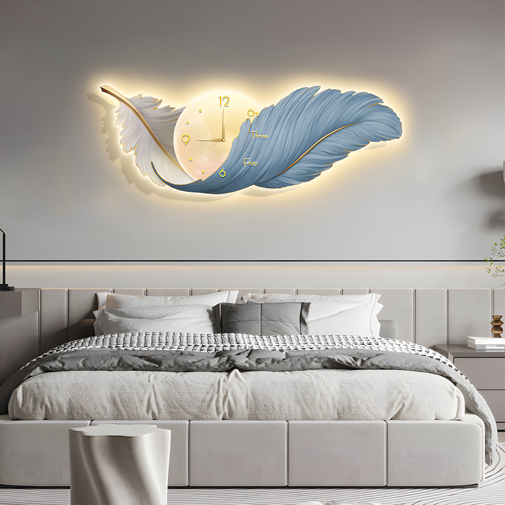 Azure Wall Clock