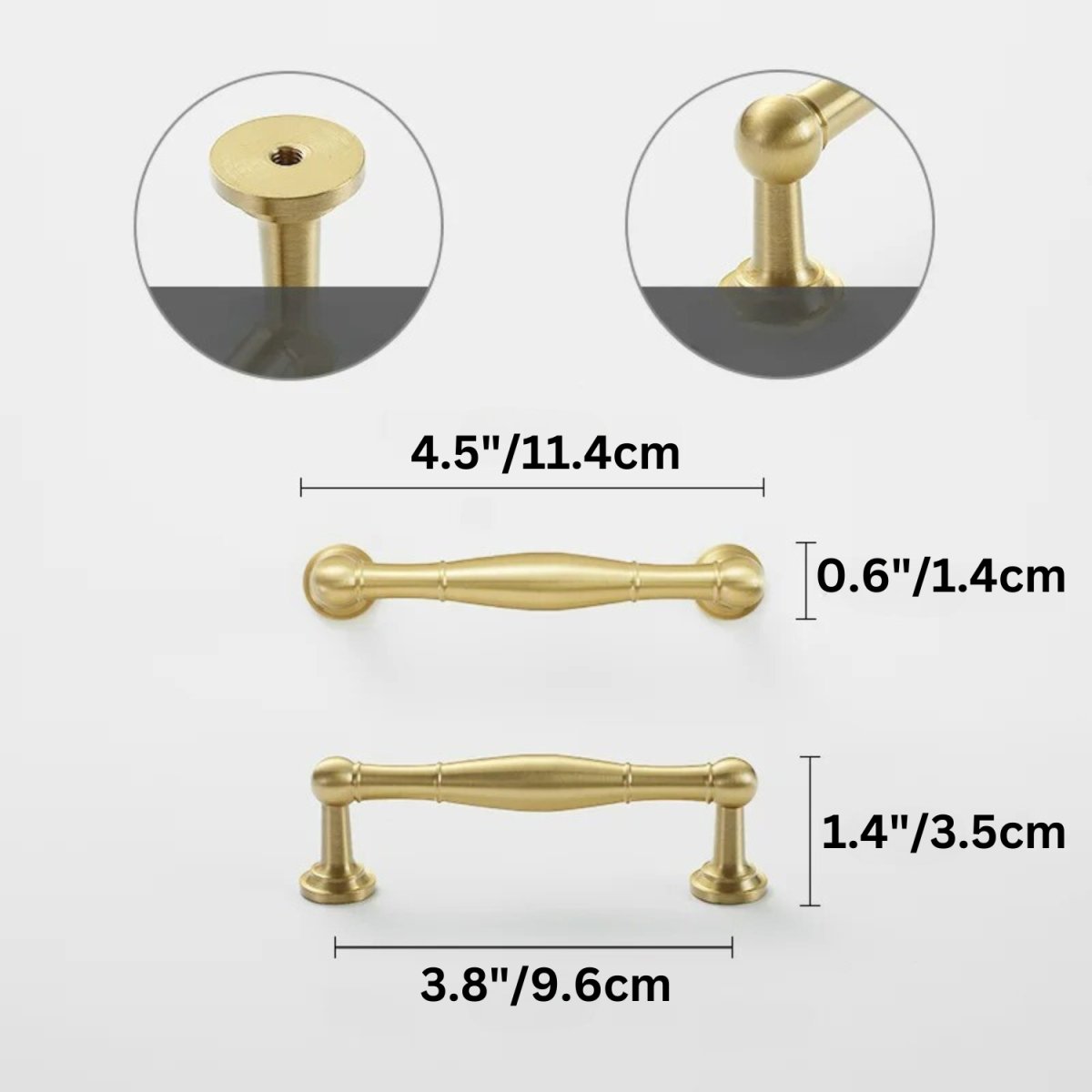 Ceyro Knob & Pull Bar
