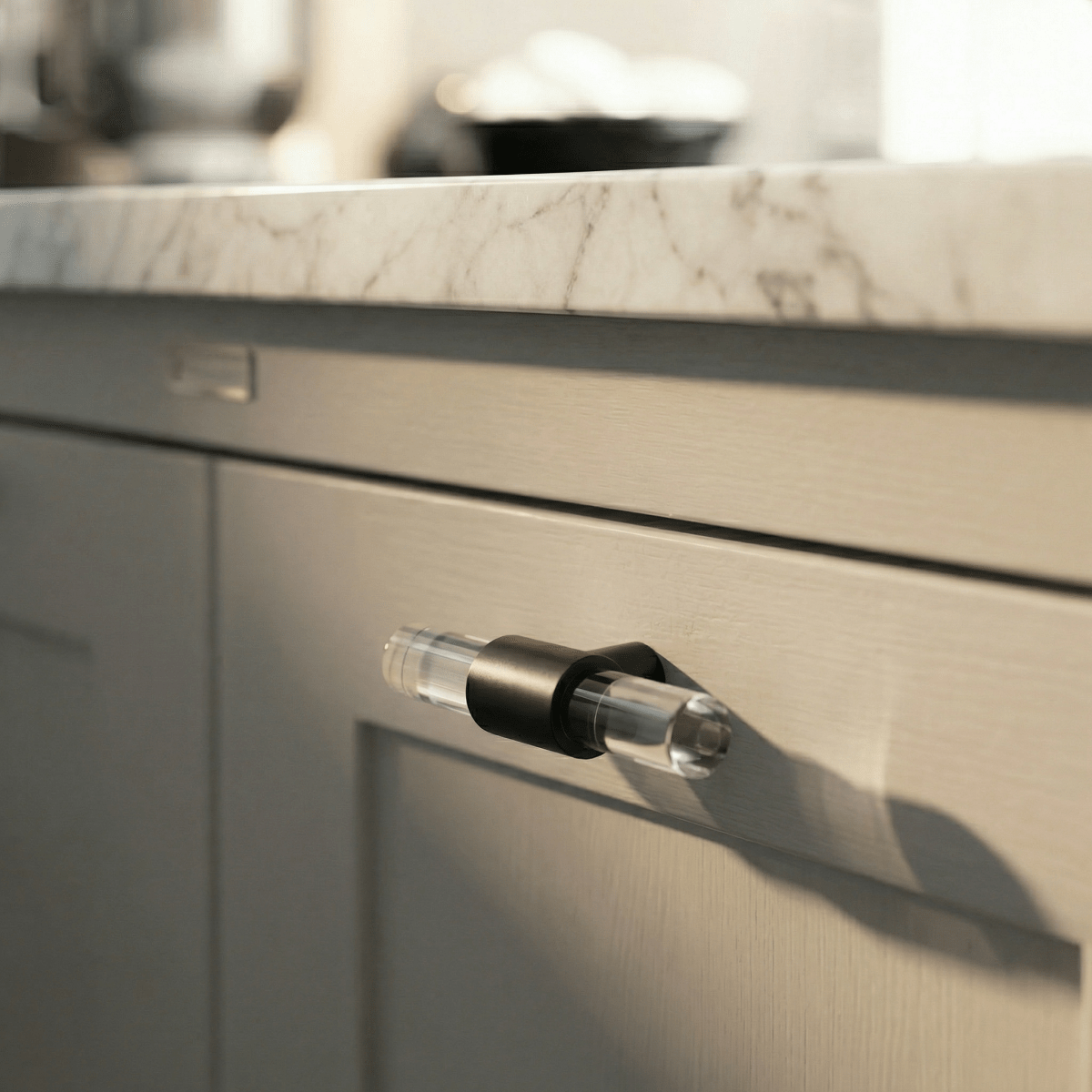 Pryxel Transparent Knob & Pull Bar