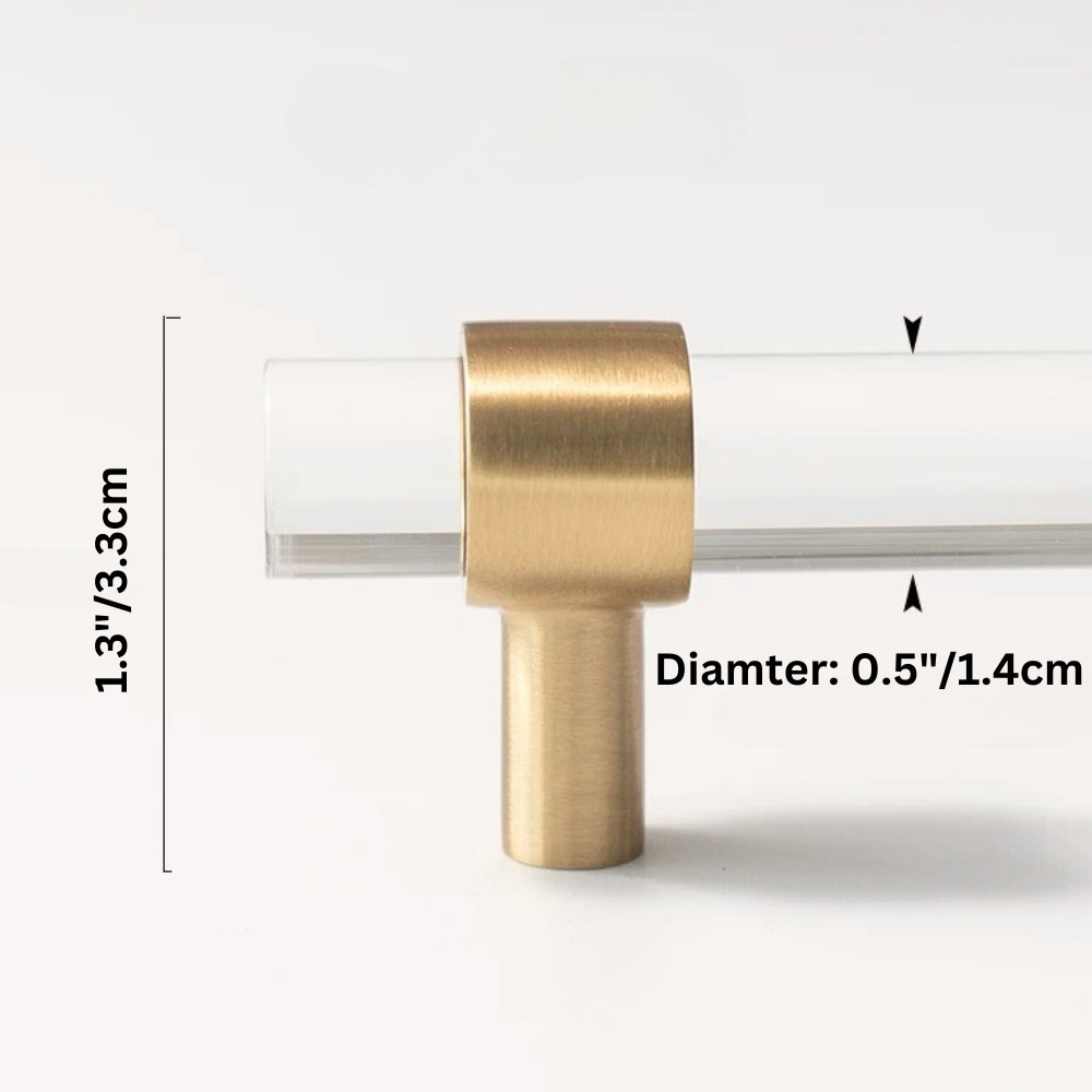 Pryxel Transparent Knob & Pull Bar