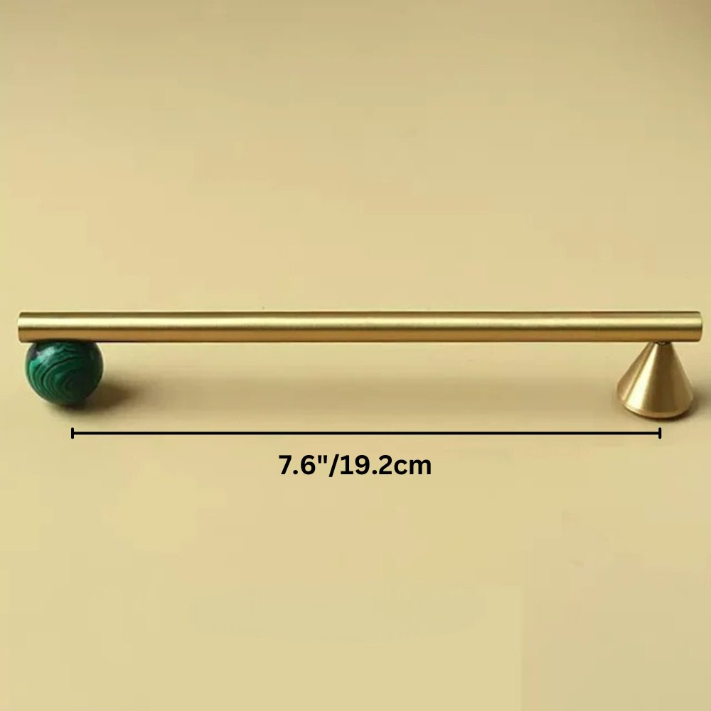 Zyra Crystal Knob & Pull Bar