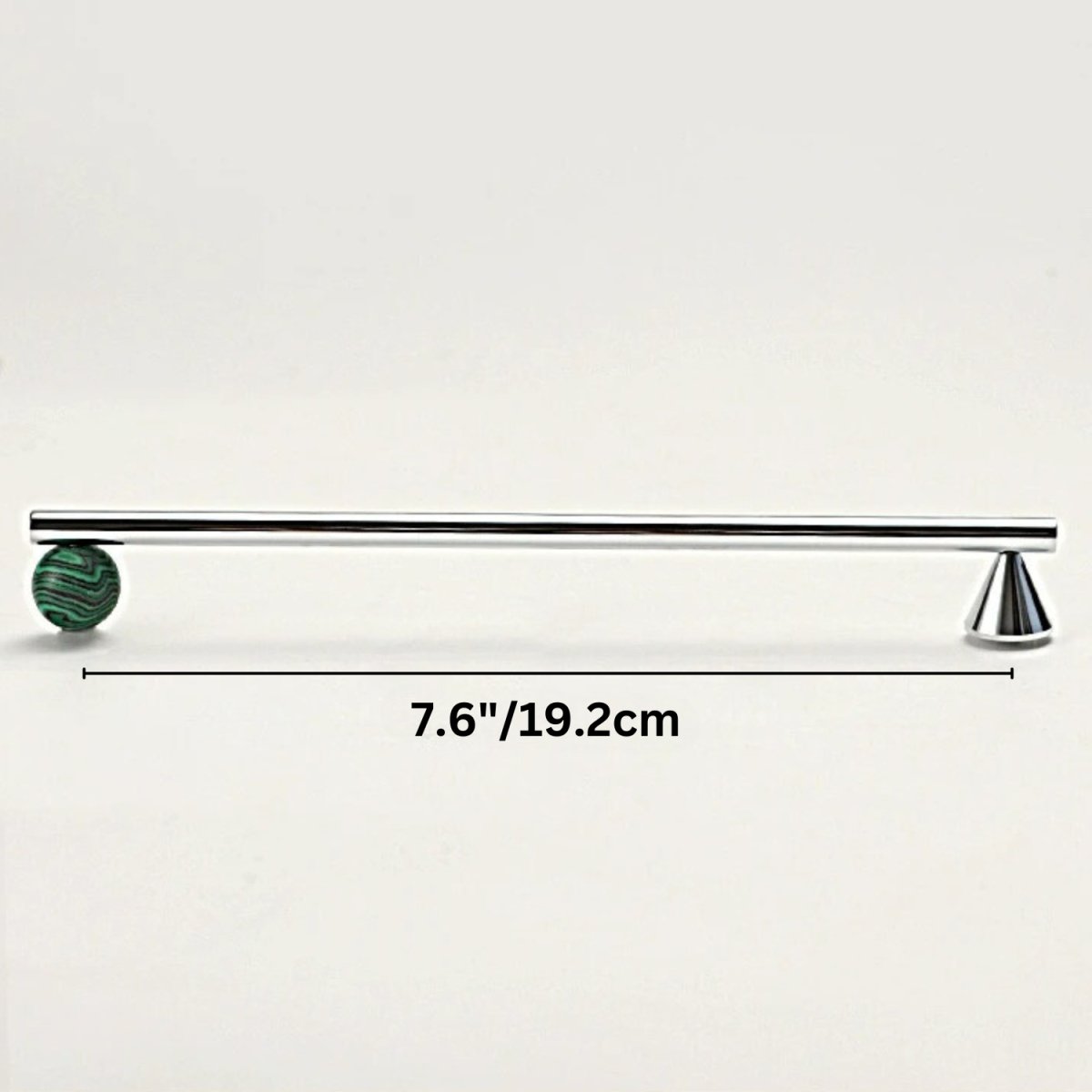 Zyra Crystal Knob & Pull Bar