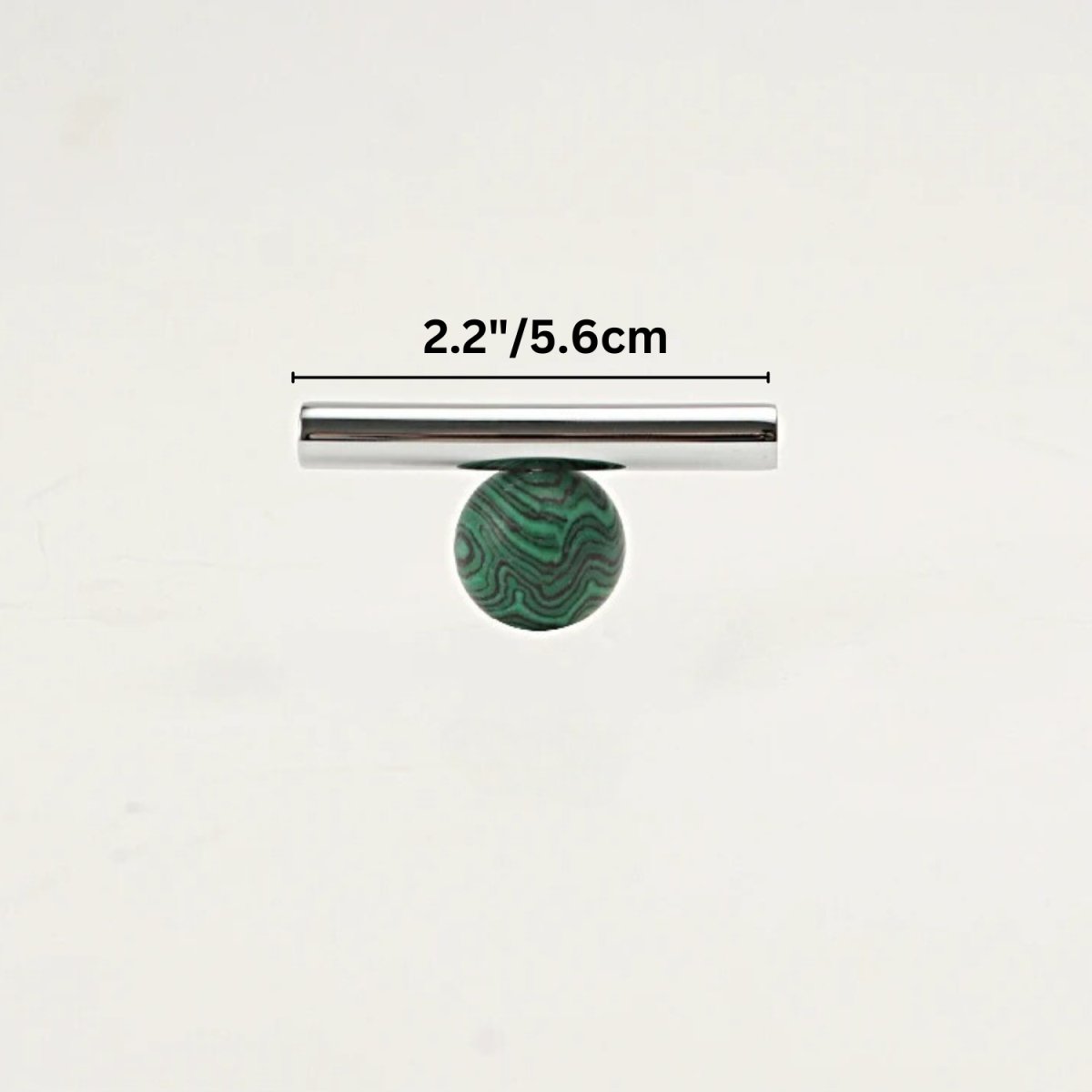 Zyra Crystal Knob & Pull Bar