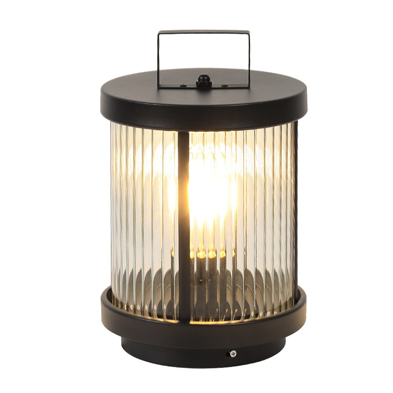 Arova Striped Outdoor Lantern