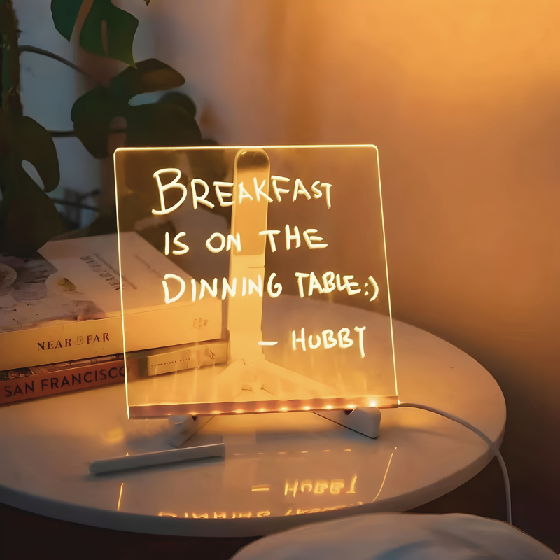 LED Acrylic Message Board