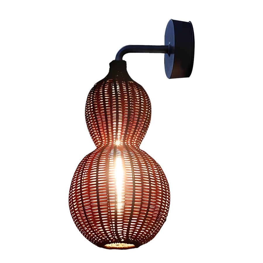 Halvo Rattan Outdoor Pendant Light