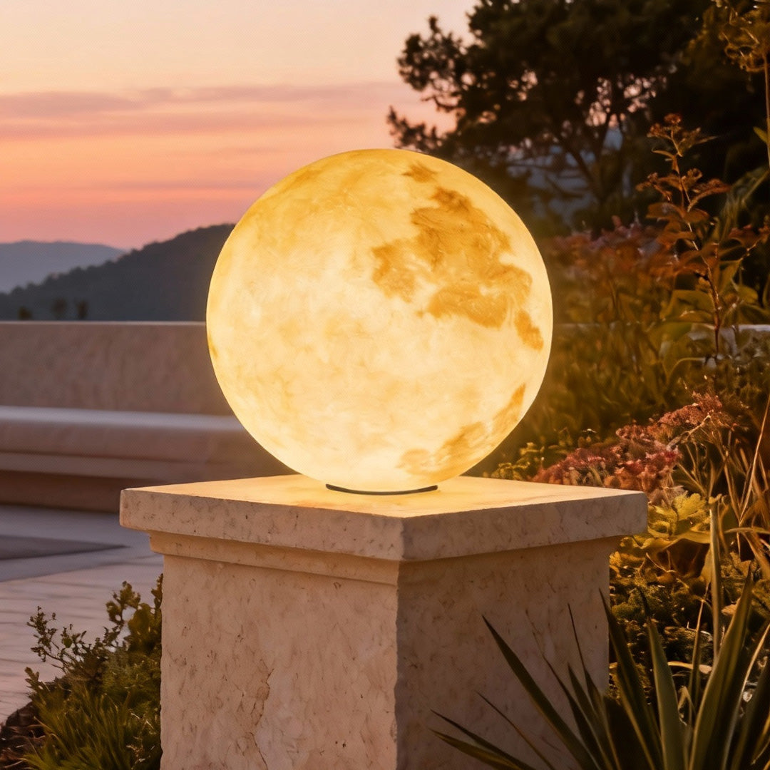 Uvero Moon Outdoor Post Light