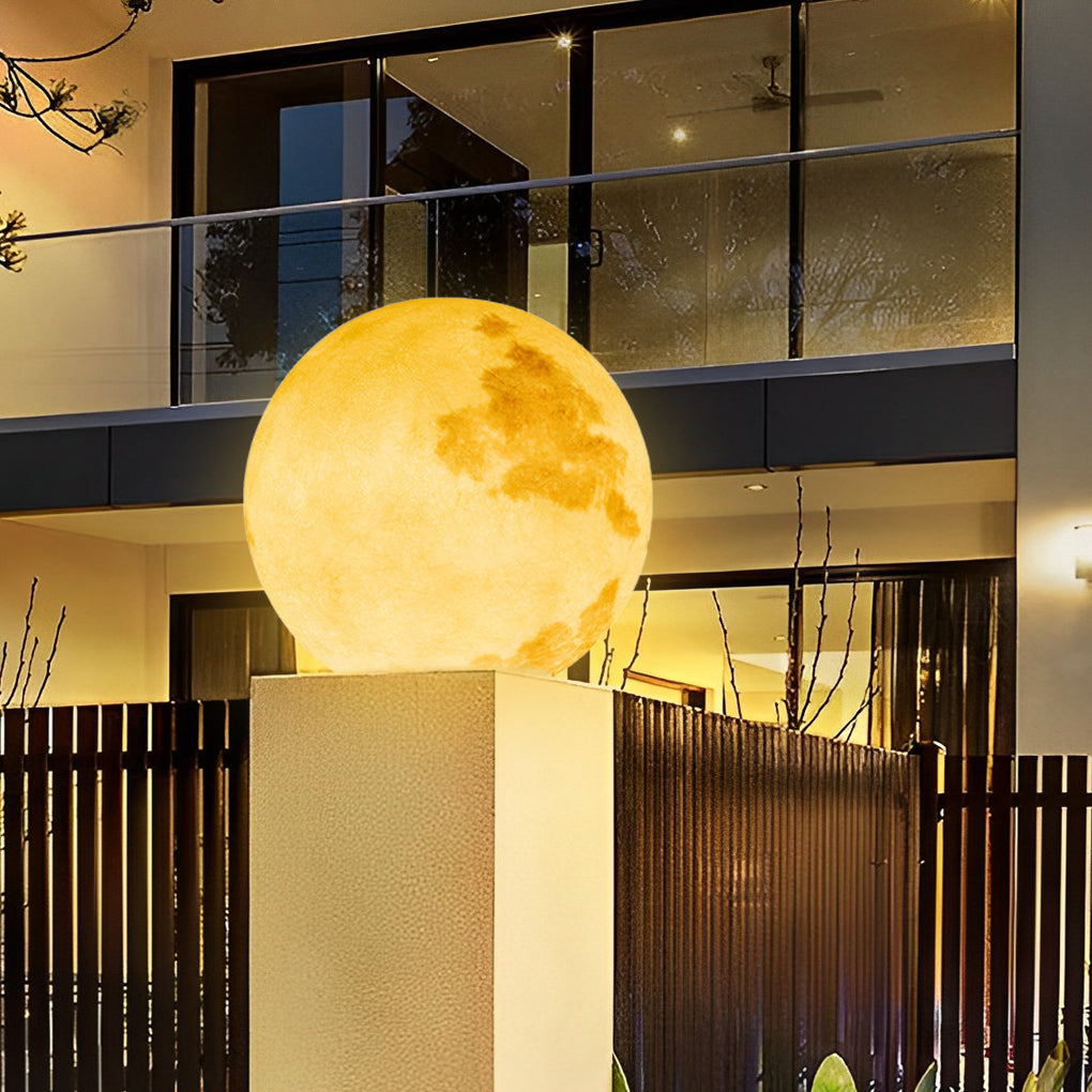 Uvero Moon Outdoor Post Light