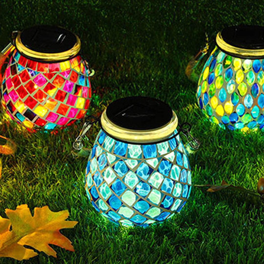 Rhea Mosaic Outdoor Lantern