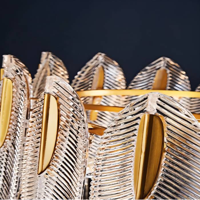 Elyon Round Crystal Chandelier