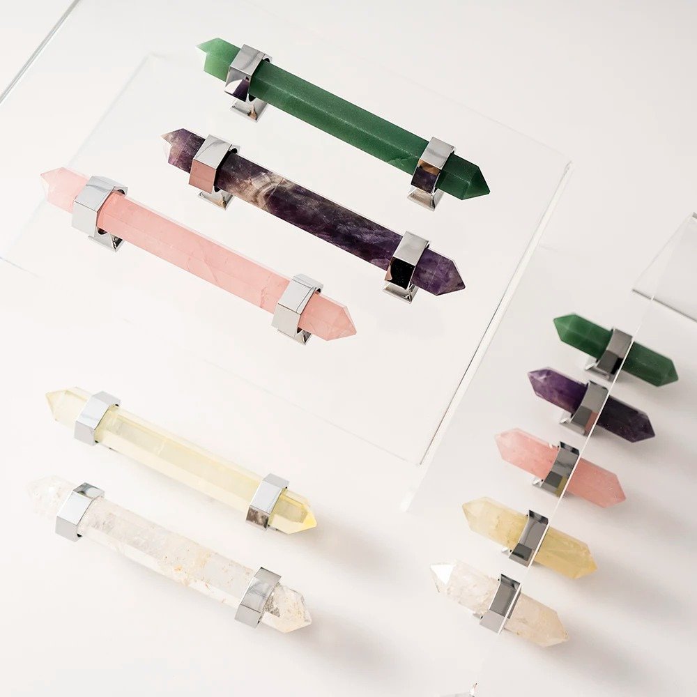 Lunorix Crystal Knob & Pull Bar