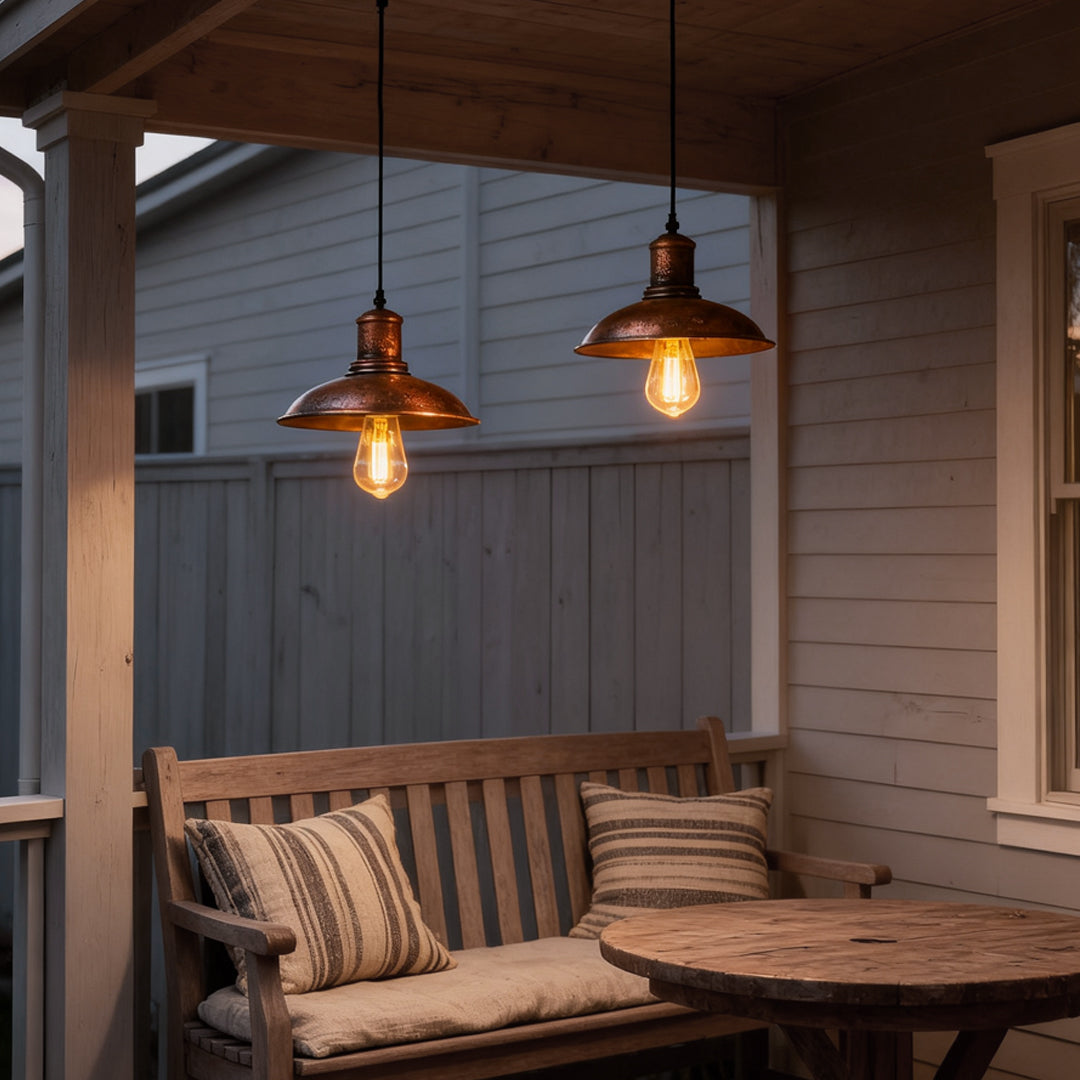 Grain Outdoor Pendant Light