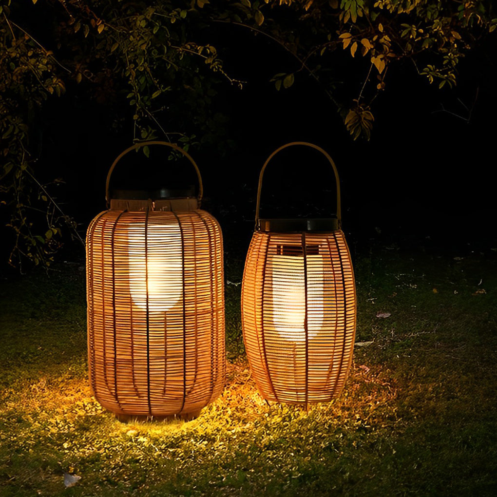 Noor Rattan Outdoor Lantern