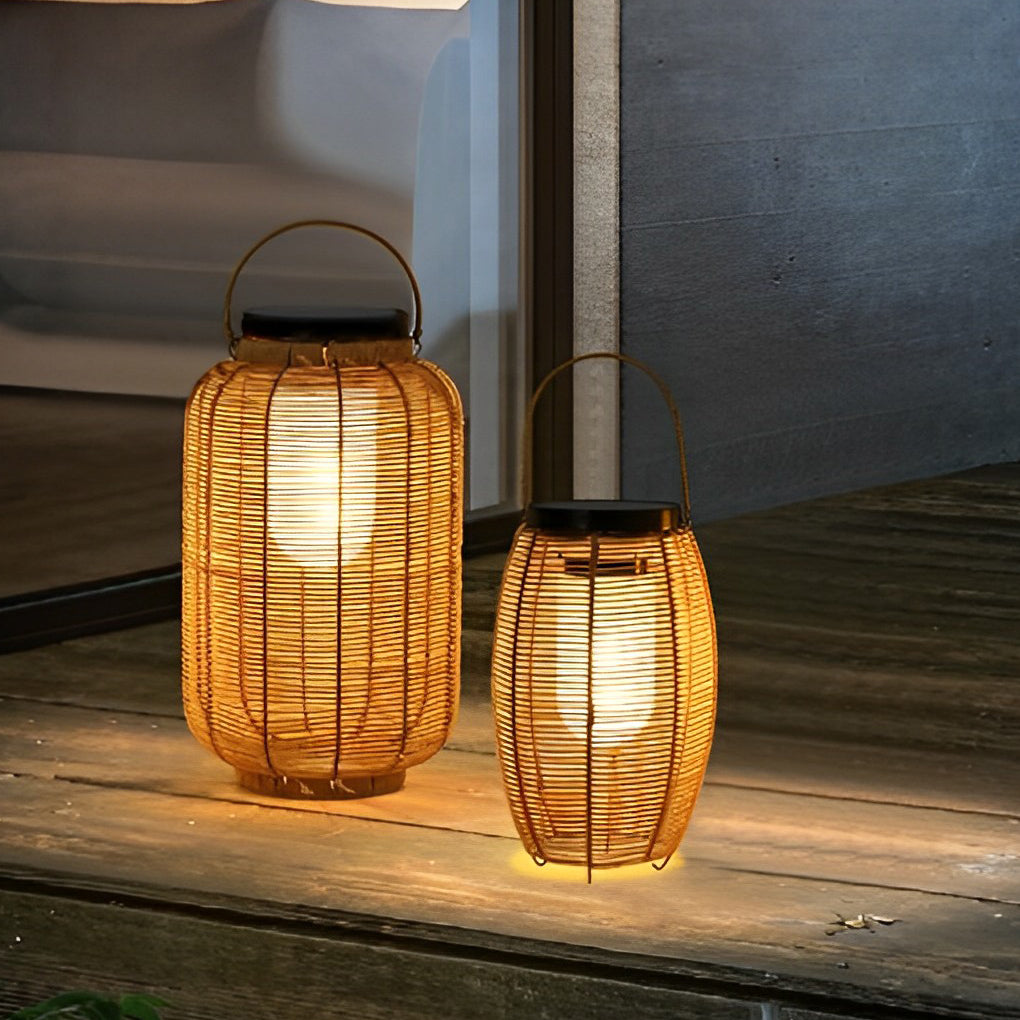 Noor Rattan Outdoor Lantern
