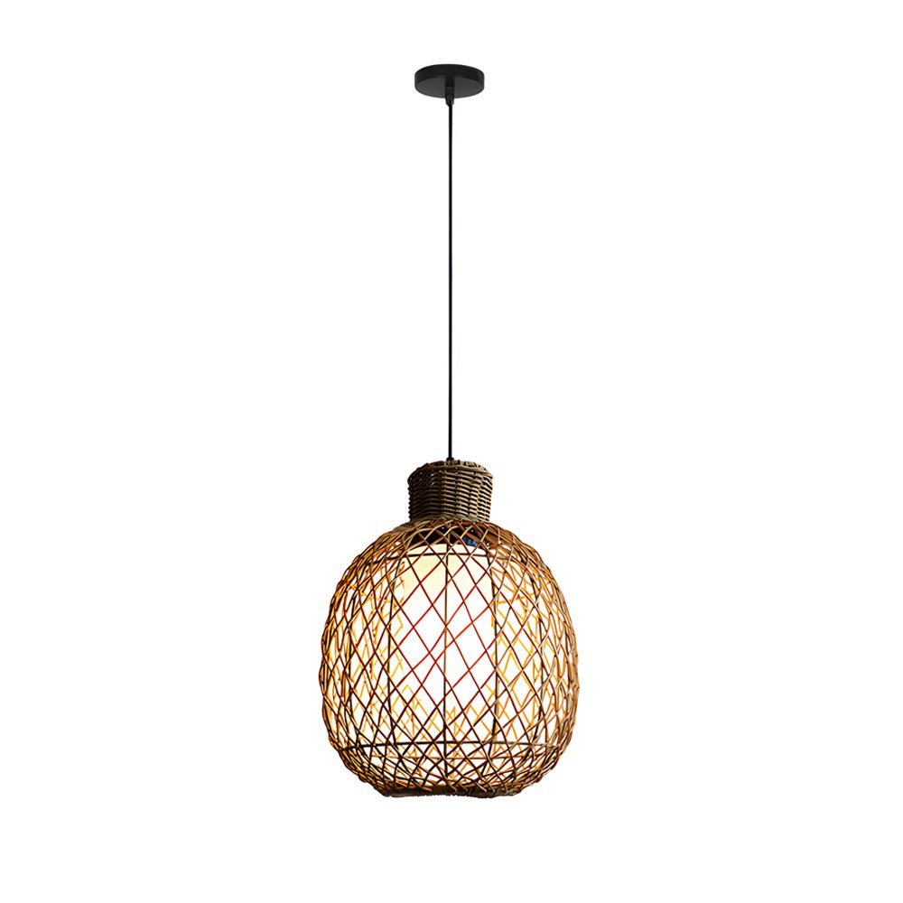 Caelis Rattan Outdoor Pendant Light