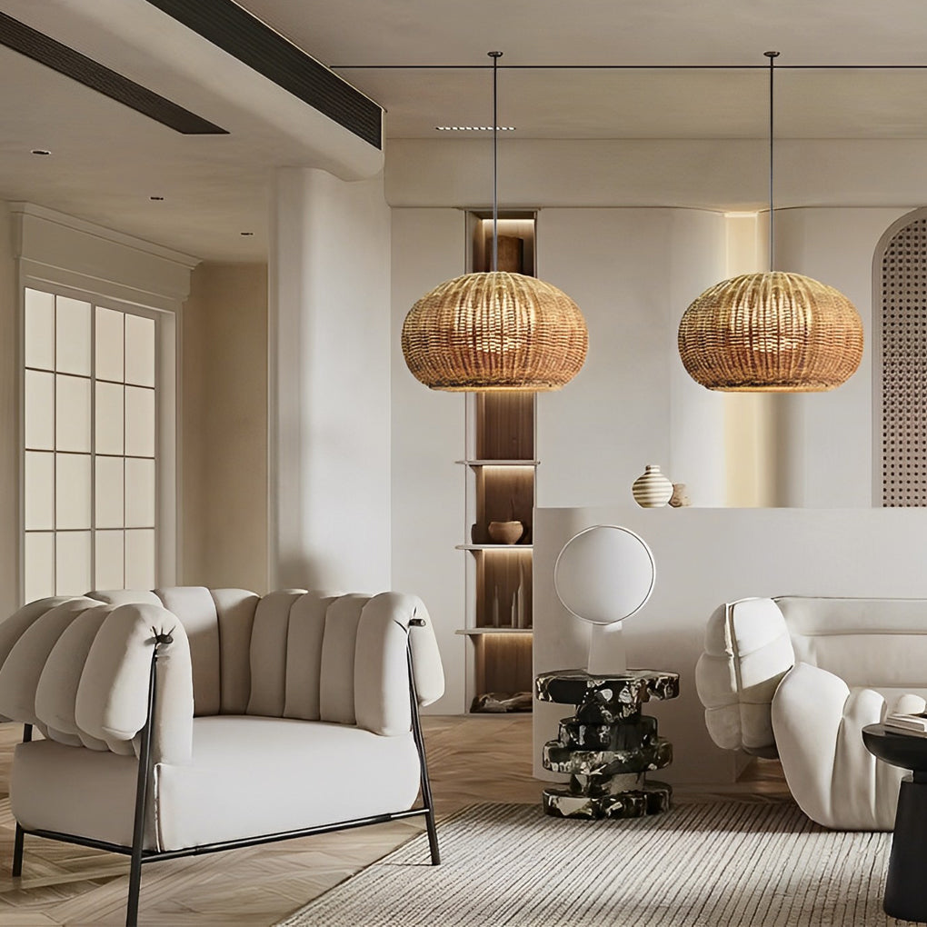 Lorim Rattan Outdoor Light