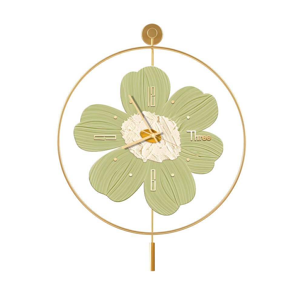Flora Wall Clock