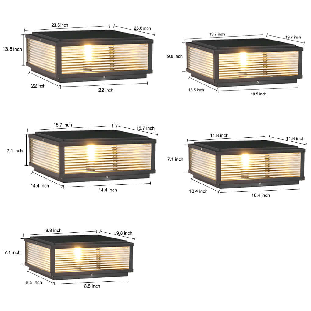 Sovra Outdoor Post Light