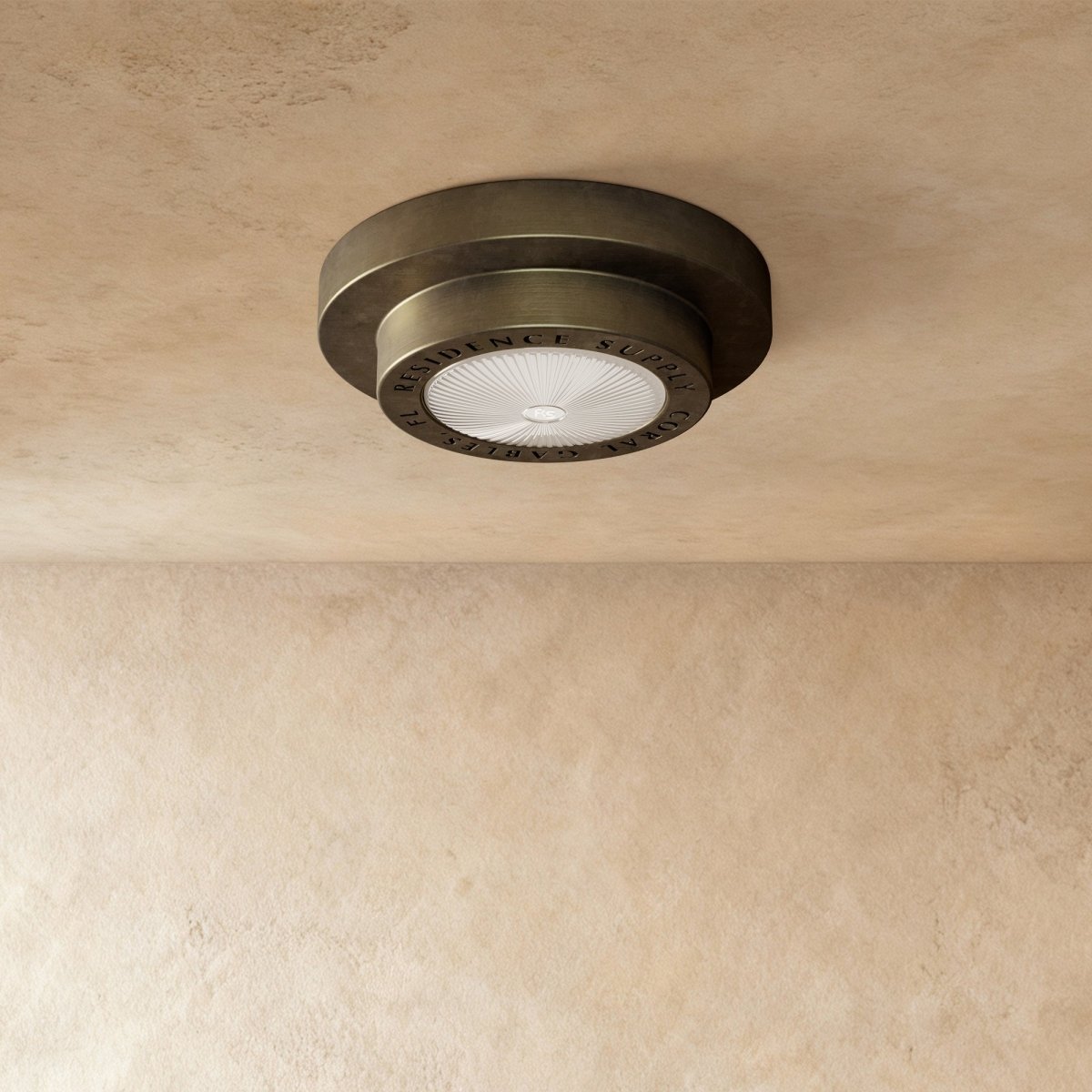 Valnor Brass Ceiling Lamp