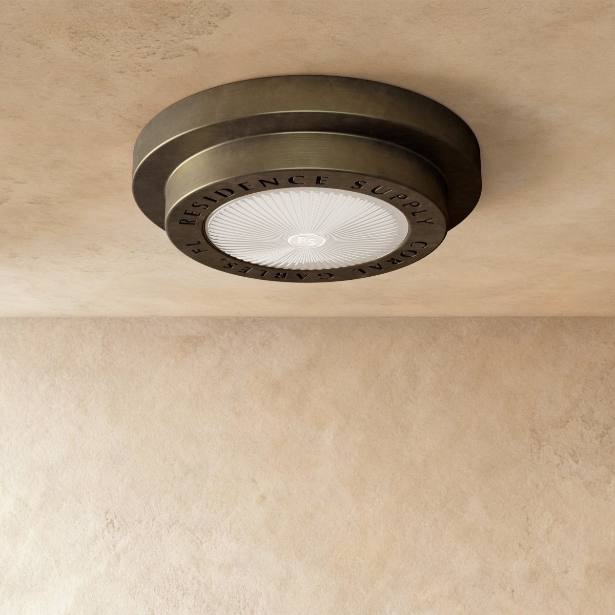 Valnor Brass Ceiling Lamp