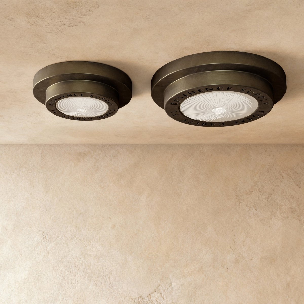 Valnor Brass Ceiling Lamp