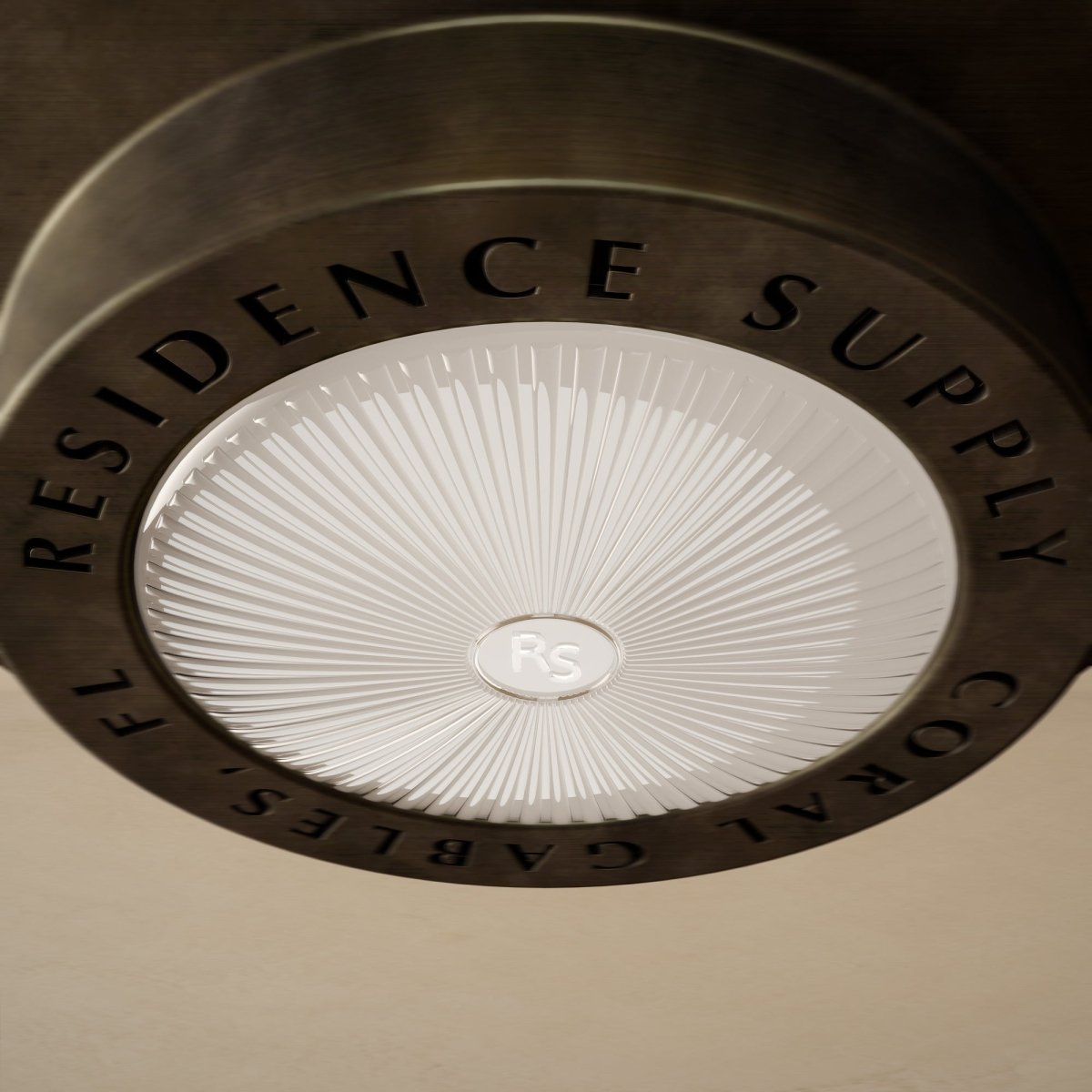 Valnor Brass Ceiling Lamp