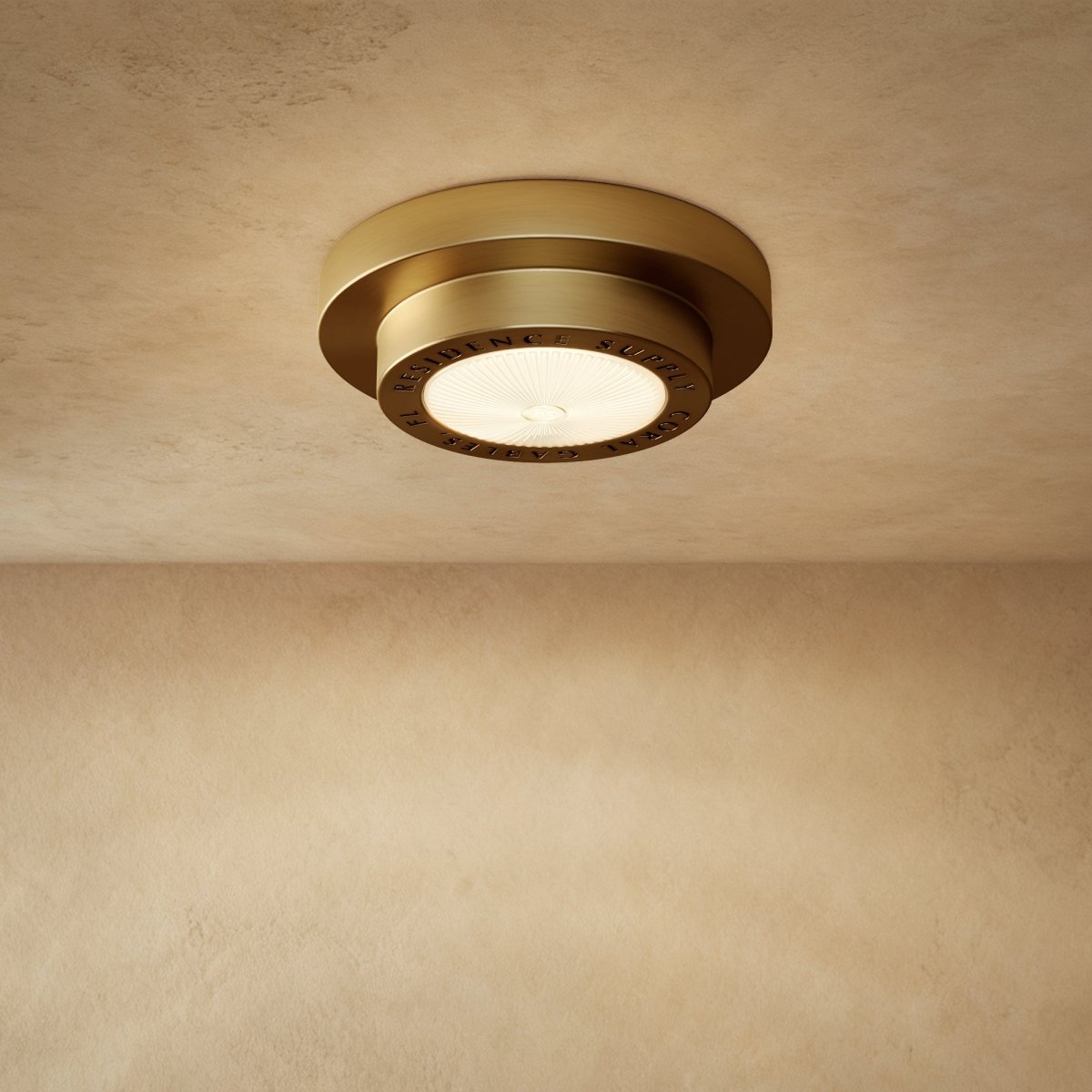 Valnor Brass Ceiling Lamp