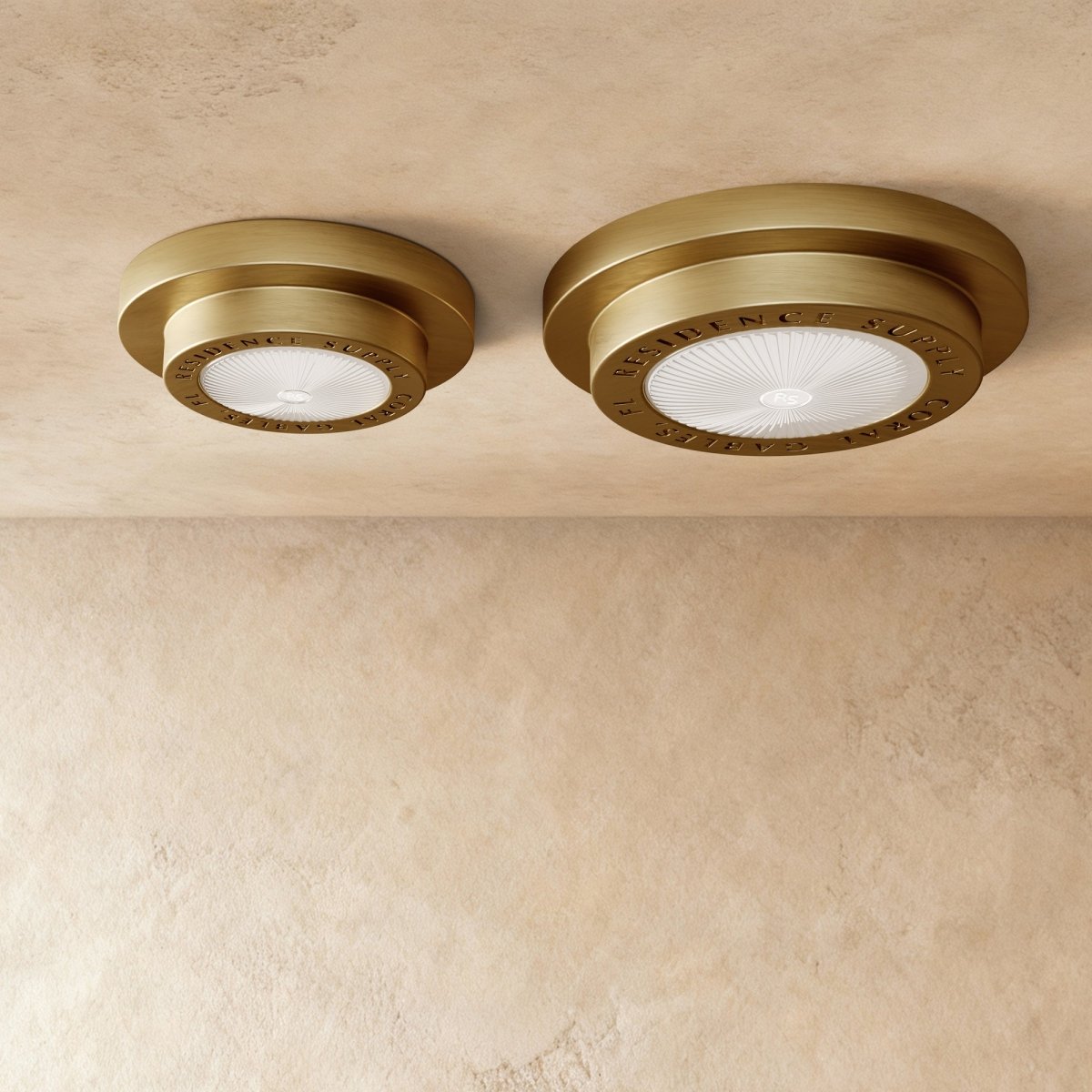 Valnor Brass Ceiling Lamp