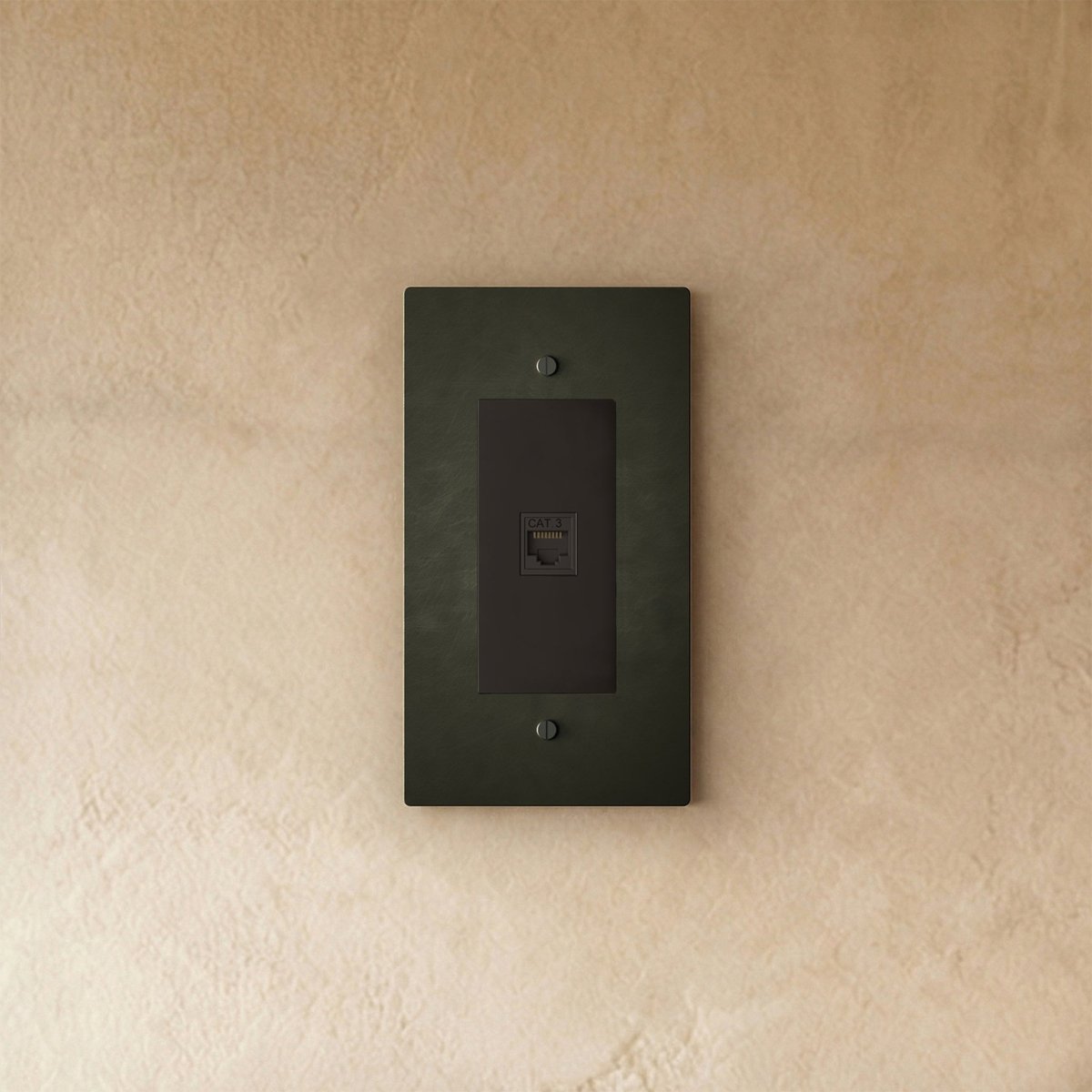 Telor Brass Telephone Socket (RJ11) (1-Gang)