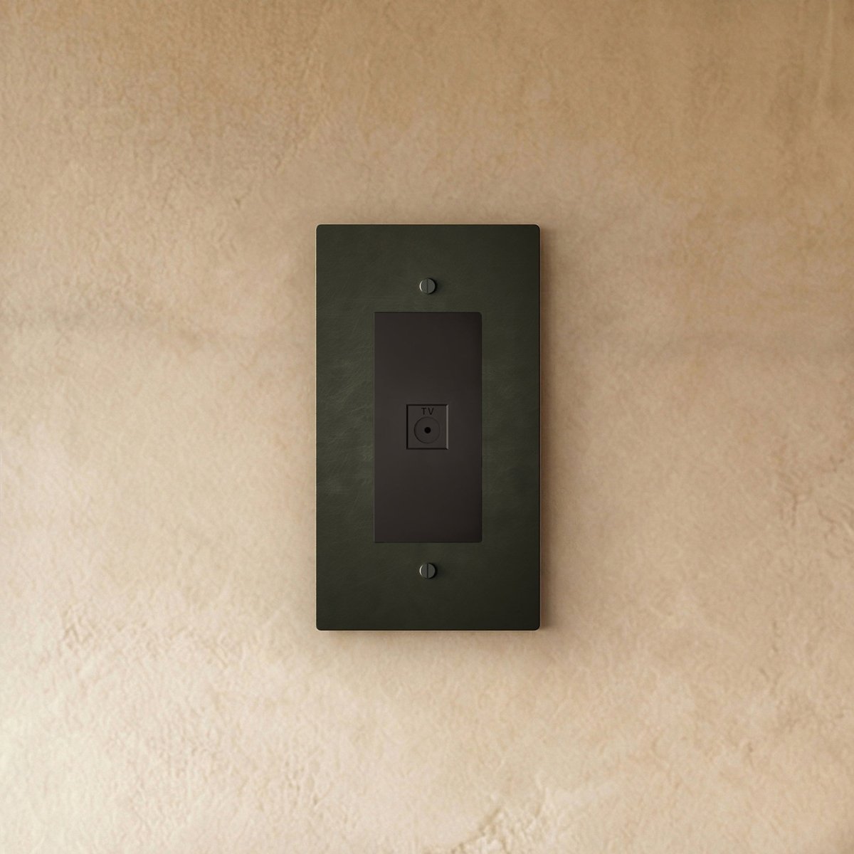 Tivor Brass TV Socket (1-Gang)
