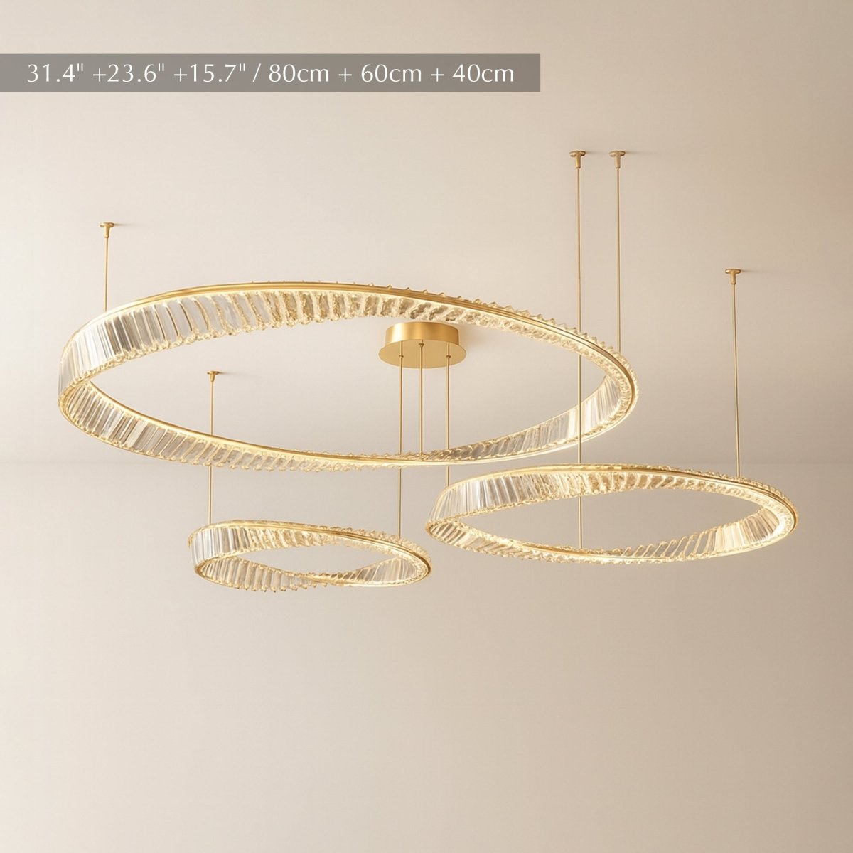 Solace 3-Tier Chandelier