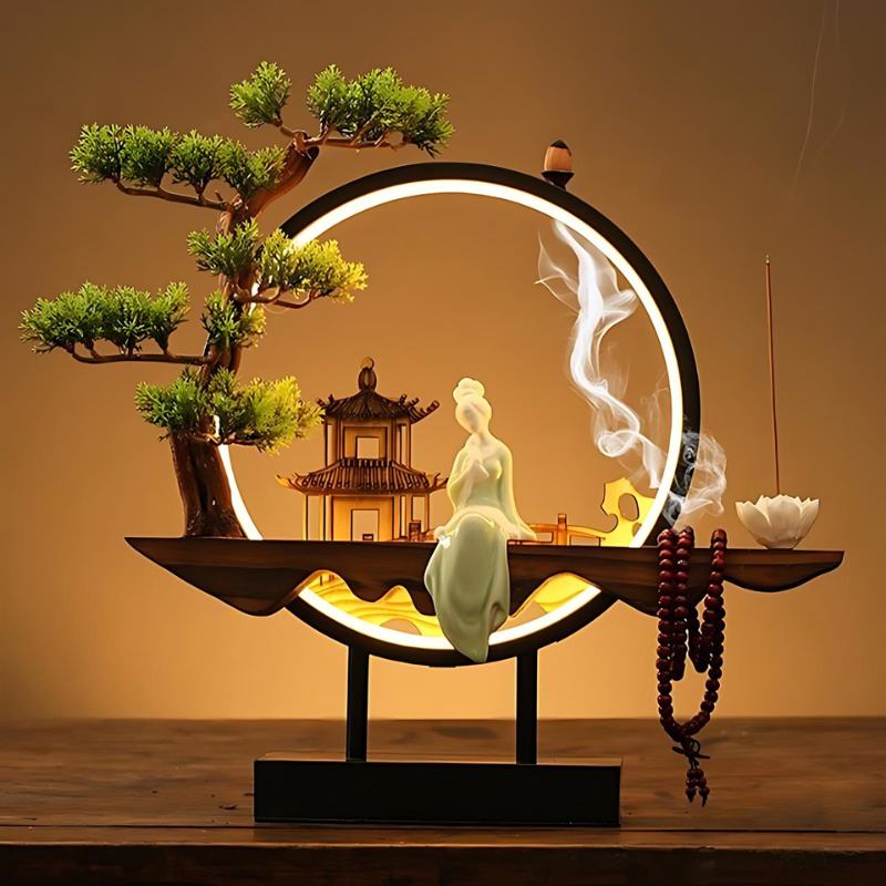 Seren Incense Burner Table Lamp
